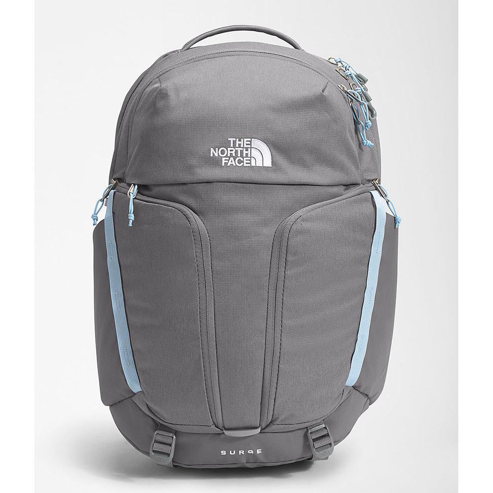 The North Face Surge Γυναικεια Σακιδιο Πλατησ - Γκρι / Βαθυ Μπλε (EDJT89406)